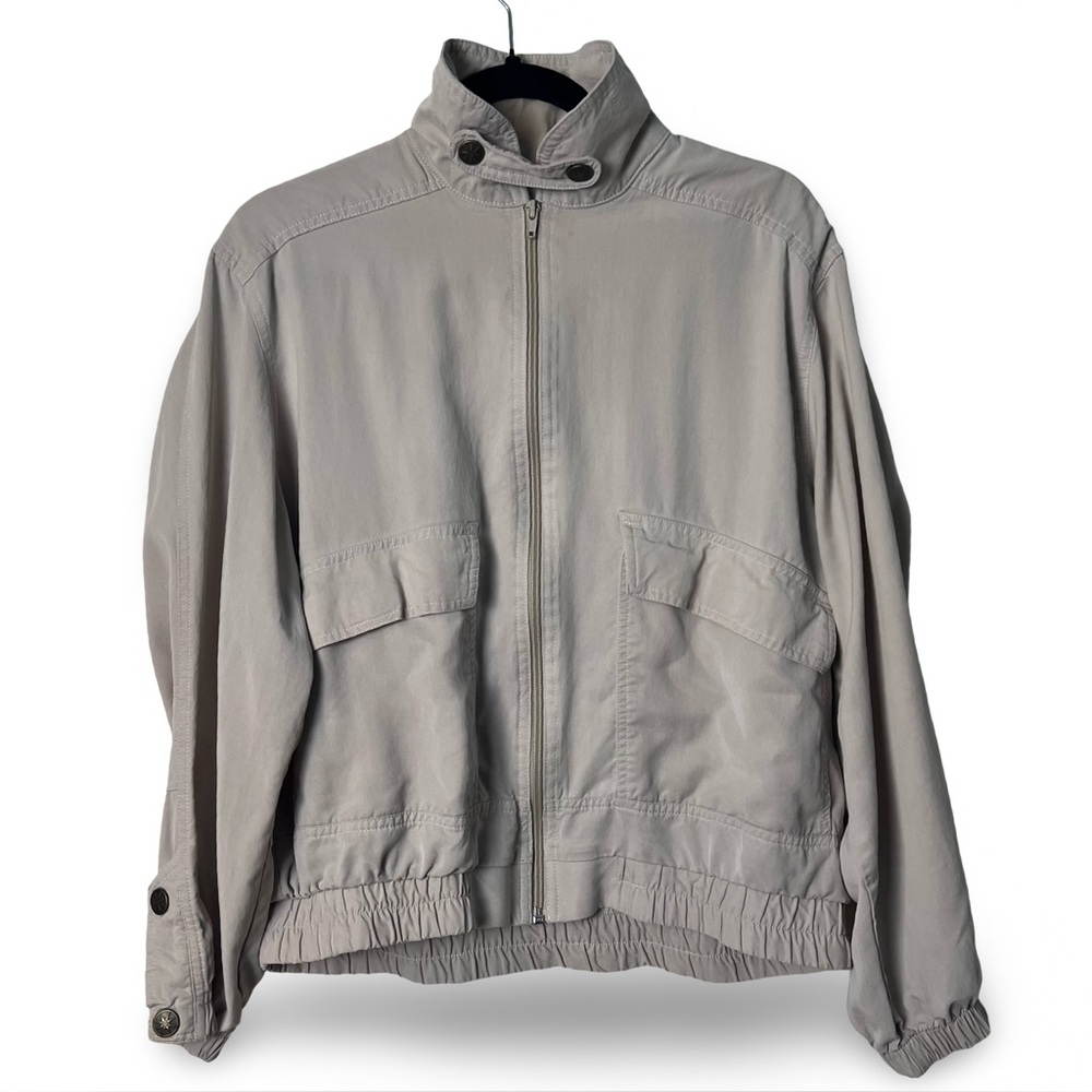 Sportswise of Carmel Men’s Vintage Convertible Collar Jacket Beige Sz. S